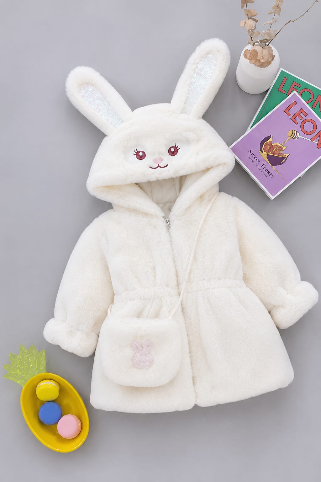 Snowbelle Bunny Coat -White 901