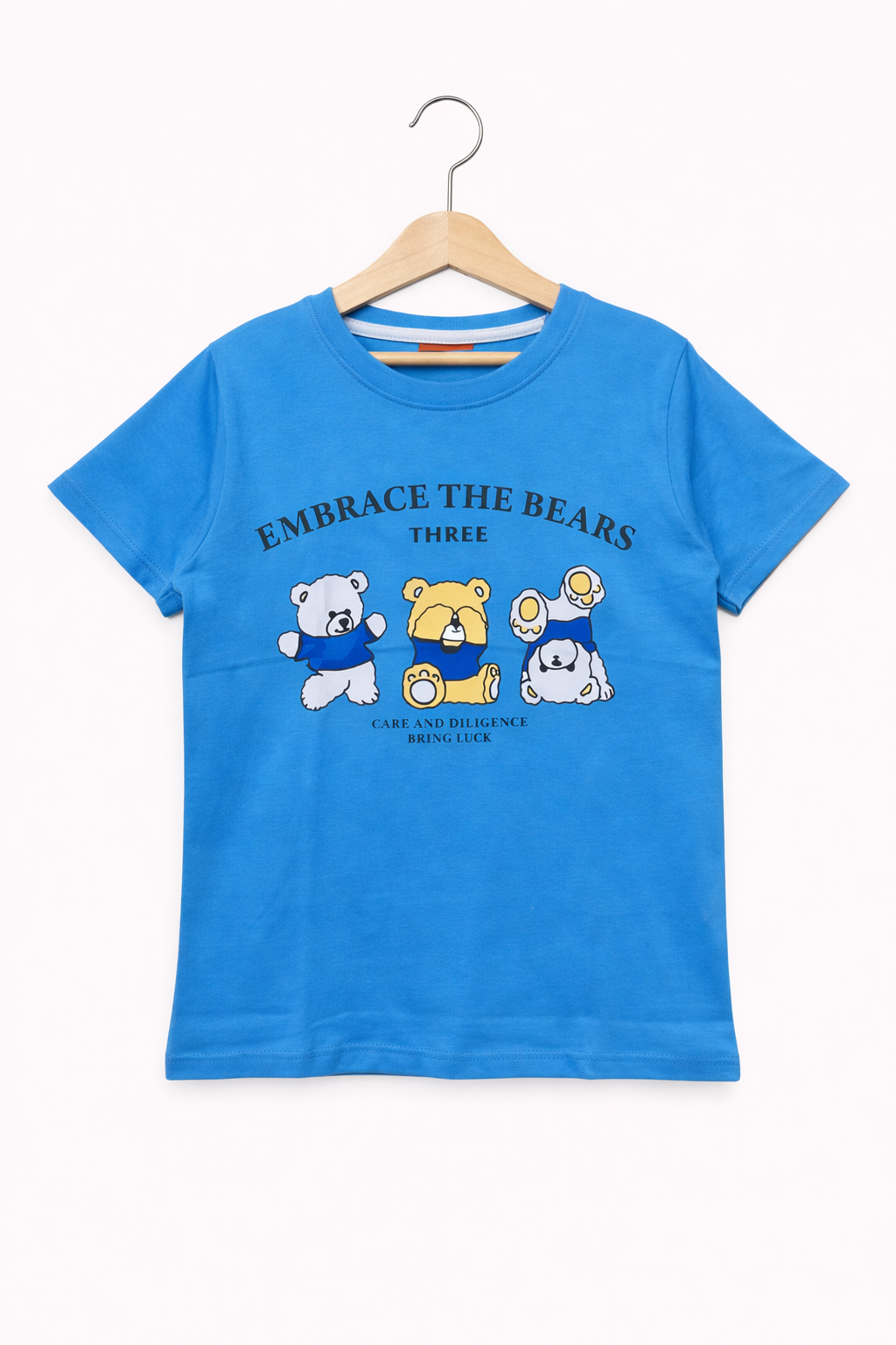 THREE BEAR BLUE T Shirt 255