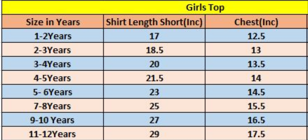 Embroidered Red Girls Top 103