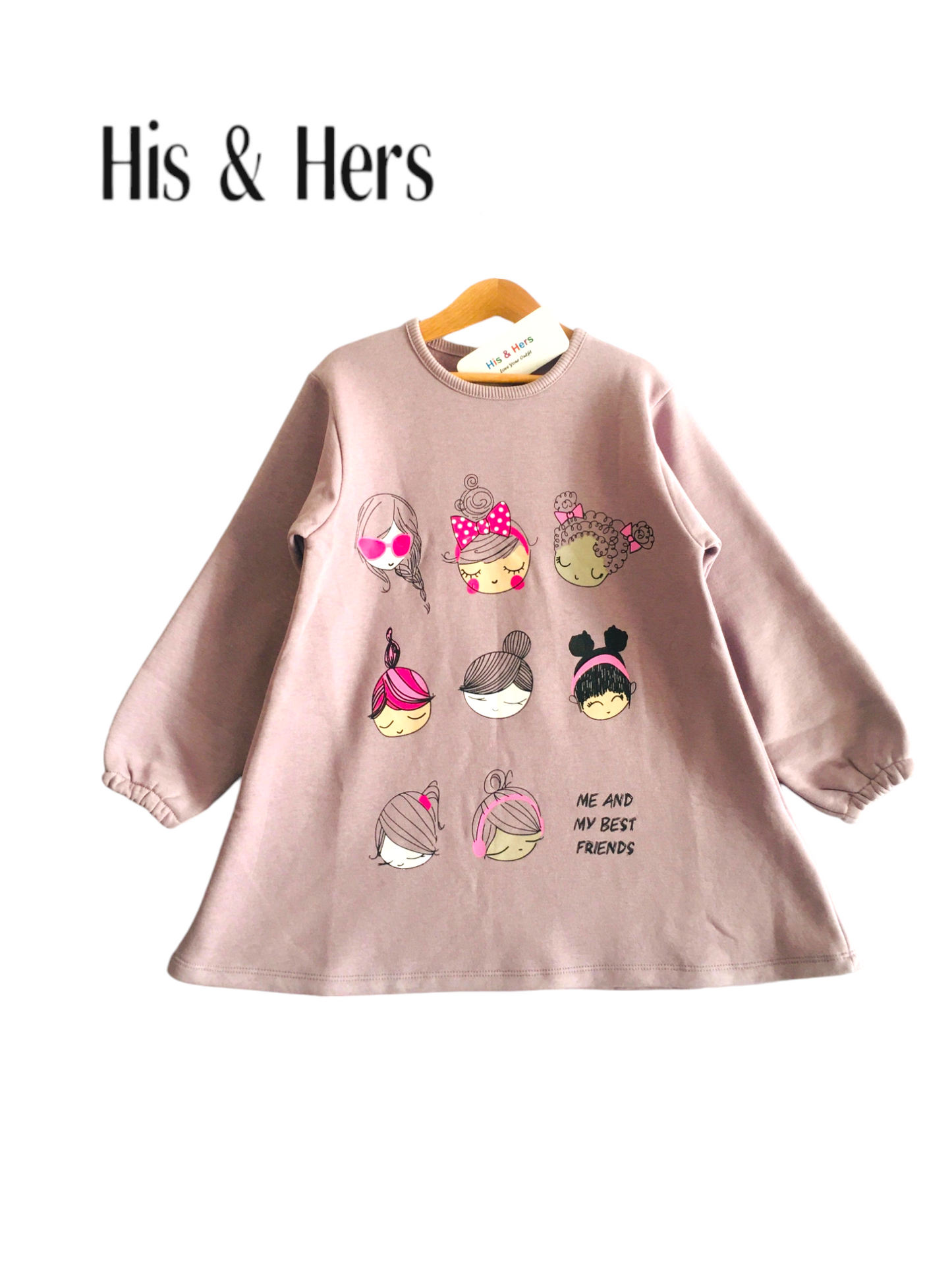 Fleece Long Sweatshirt
