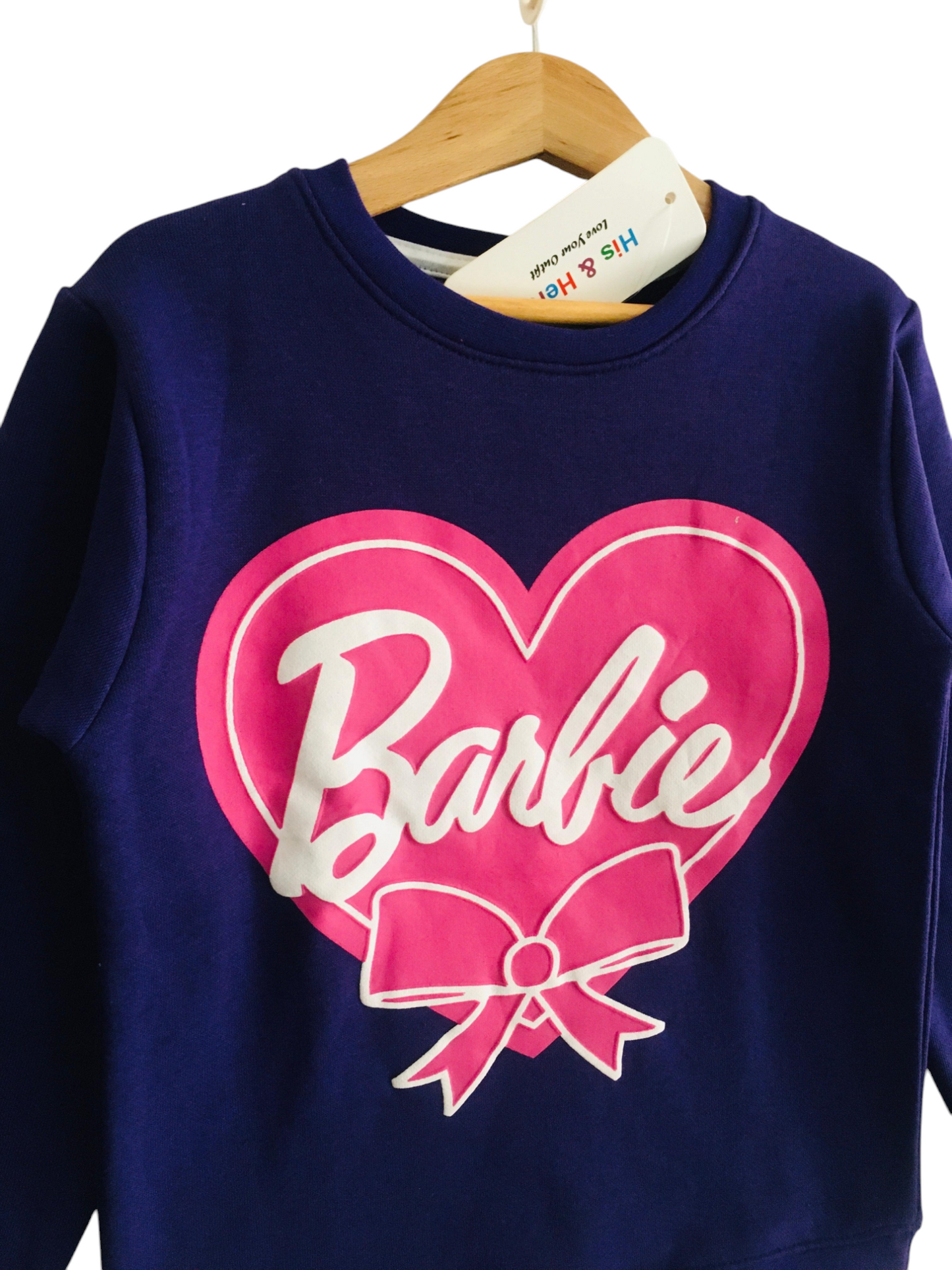 Barbie Purple Sweatshirt Girls (309)
