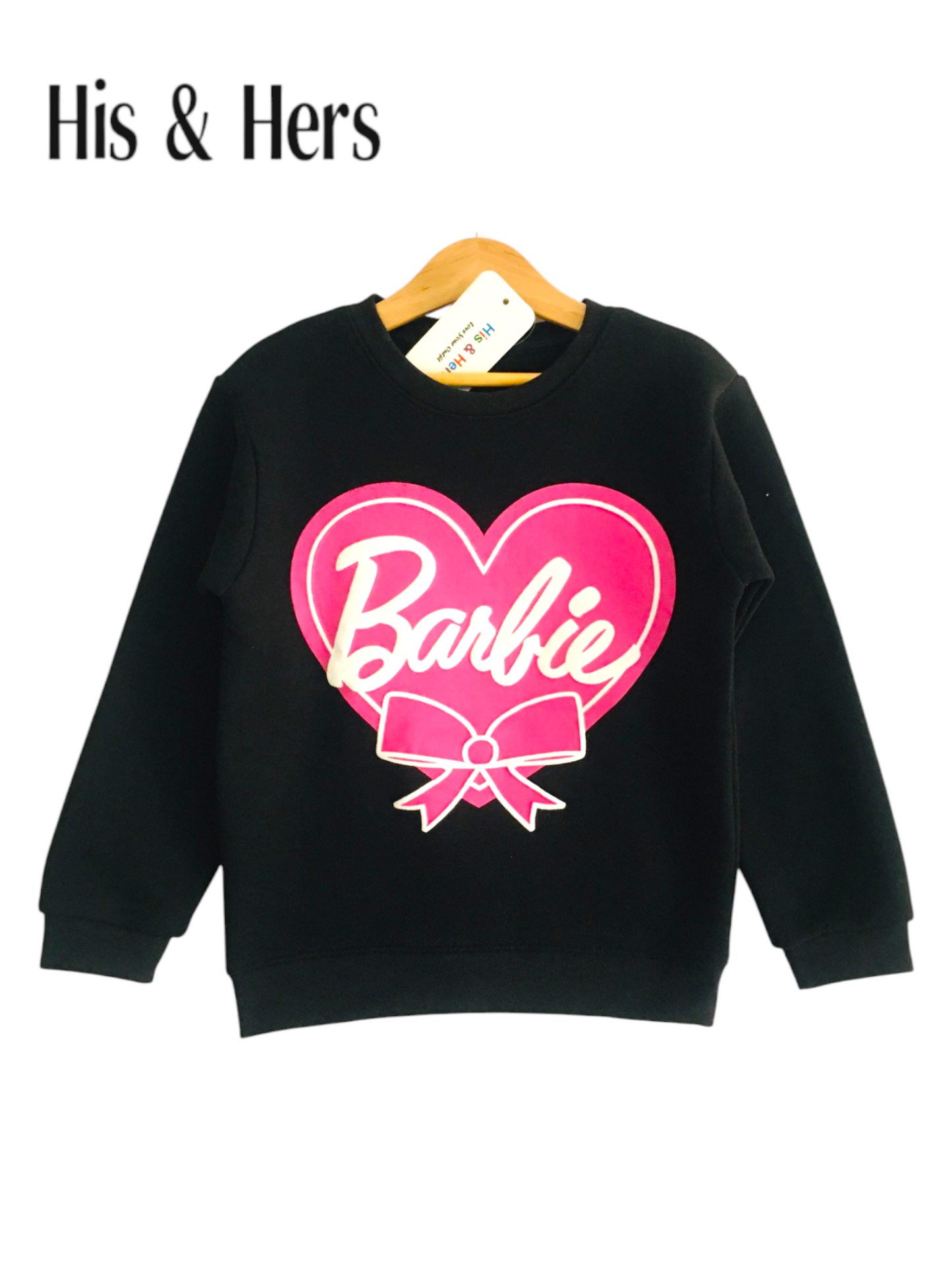Barbie Black Sweatshirt Girls 273