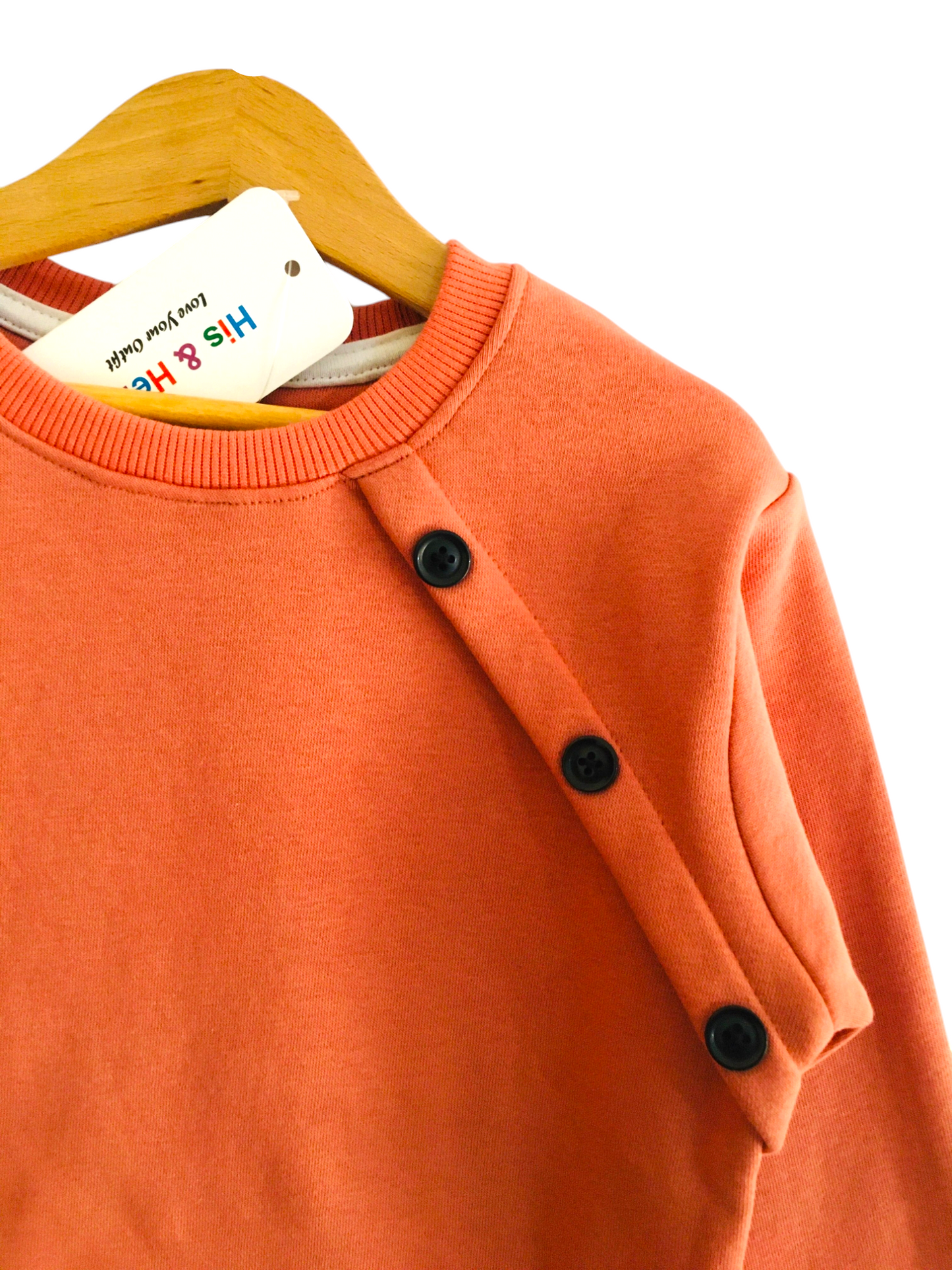 Side Panel Orange Sweat Girls