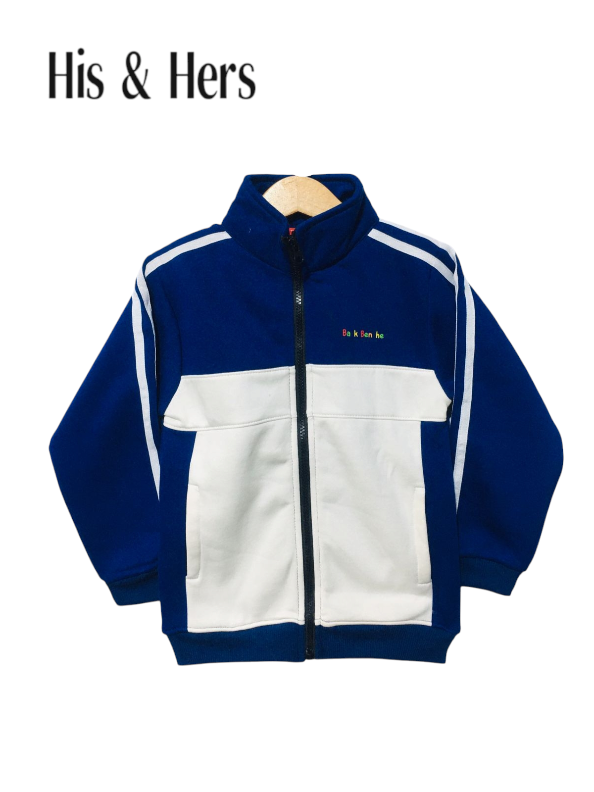 Royal Blue &White Jacket Boys 296