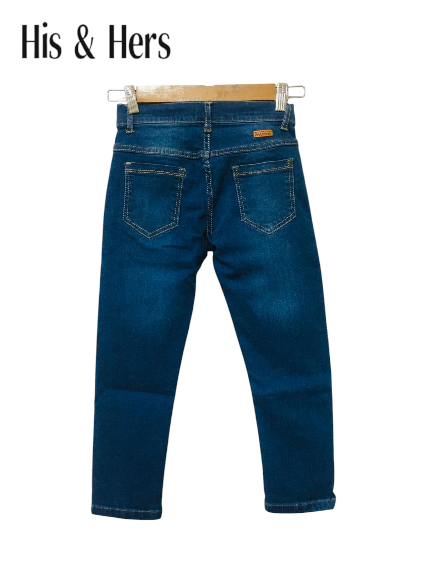 Light Blue Plain Jeans Boys (009)