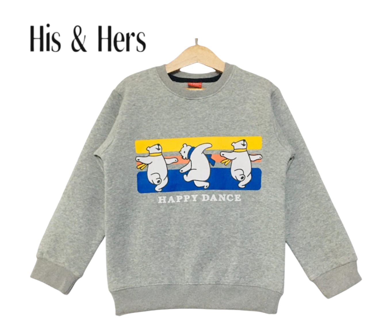 Happy Dance Gray Sweatshirt Unisex 285