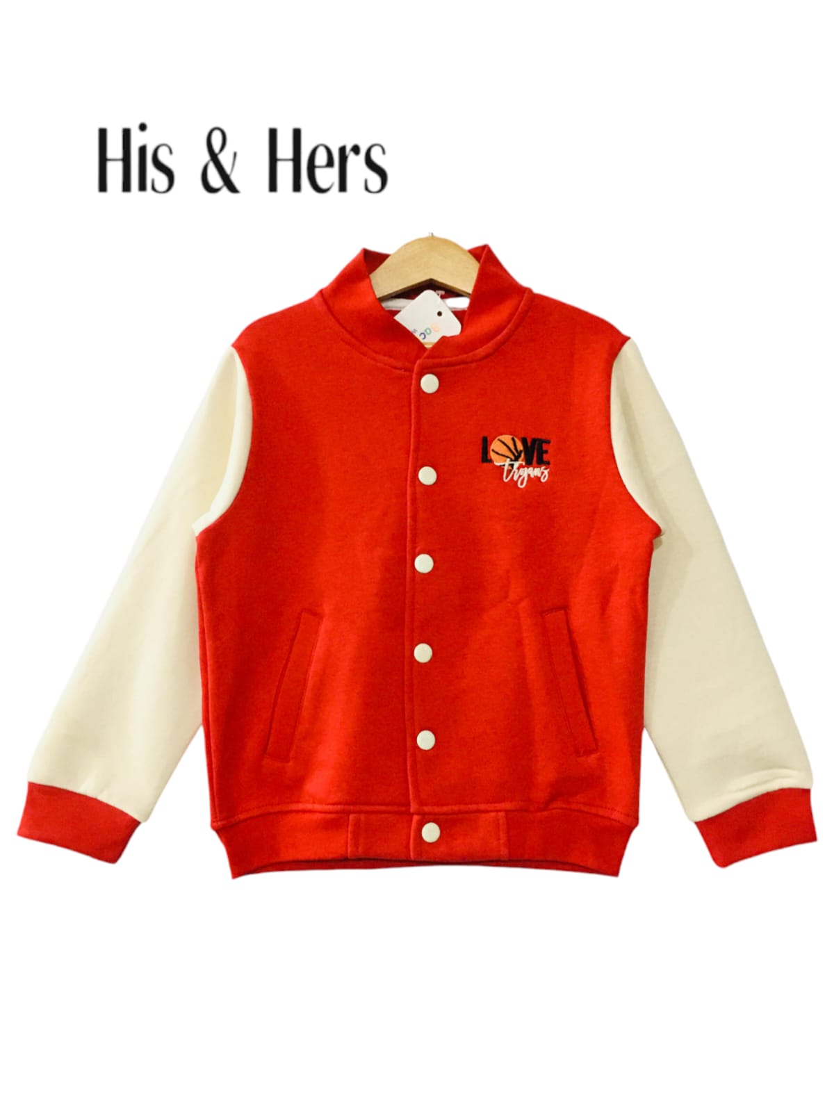 "Love" Jacket Red Boys 307