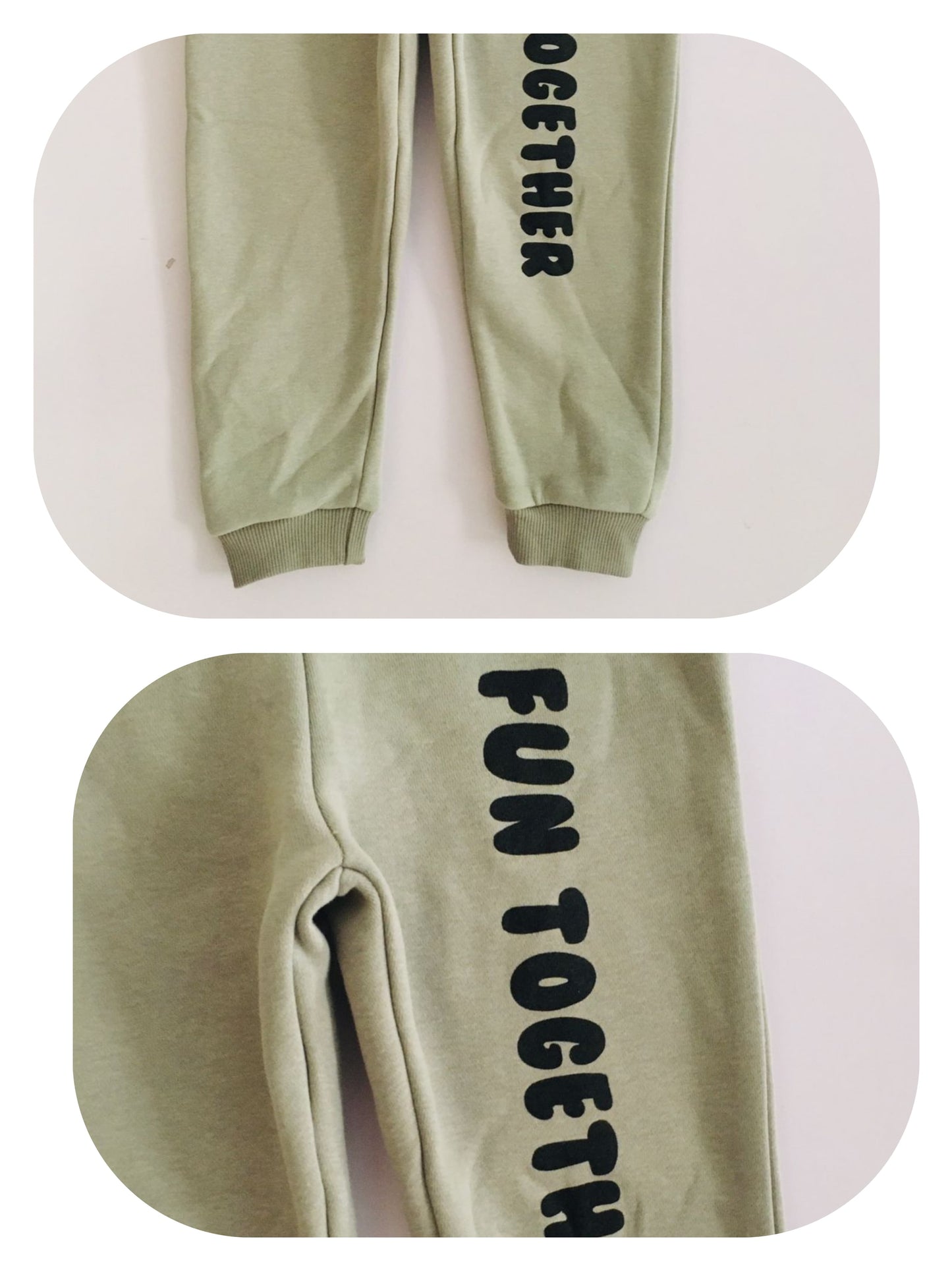 FUN TOGETHER Gray Trousers Unisex (009)