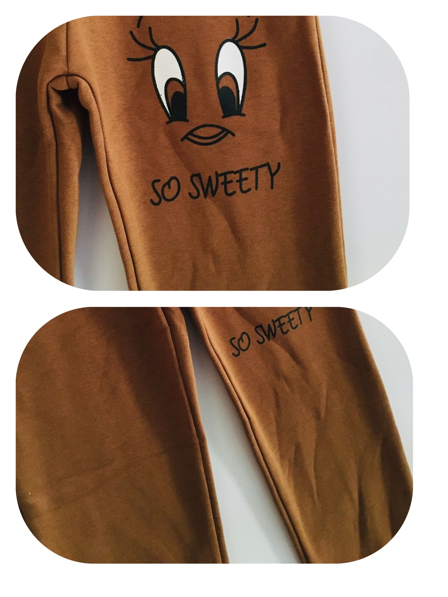 SO SWEETY Brown Trousers Girls (008)