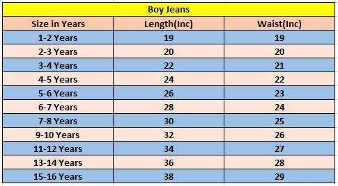 Mid Blue Plain Jeans Boys (009)