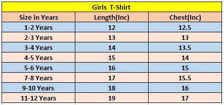 Smile Flowers Royal Blue T-Shirt Girls 611
