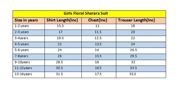 White Flowers Printed Light Pink Garara Suit-Cotton