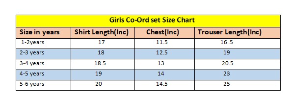 Red Green Followers Printed Girls Co-Ord set