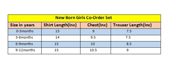 Red Starwberry Printed Red & White New Born Girls Co-Ord set