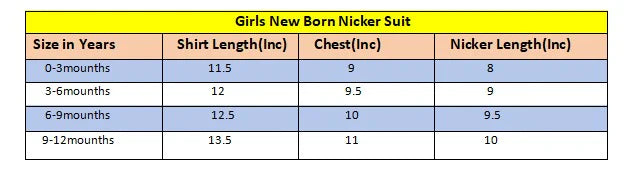 Pink Bear Love Printed Girls Nicker Suit