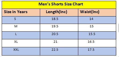 Black Men's Cotton Jersey Short 811