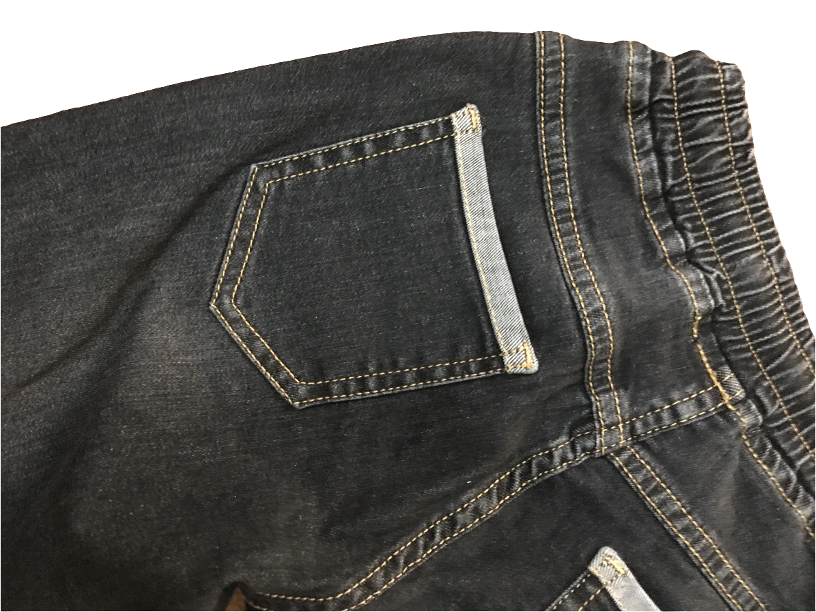 His&Hers Kid's Elastic Waist Charcoal Denim Shorts Boys 265