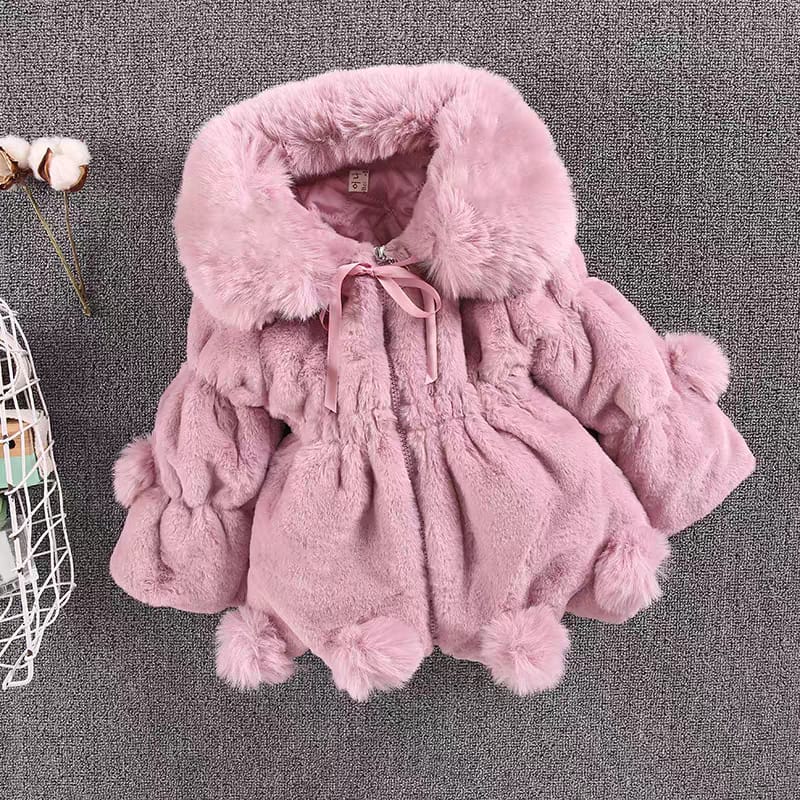 Rosy Puff Coat- Dusty Pink 905+906