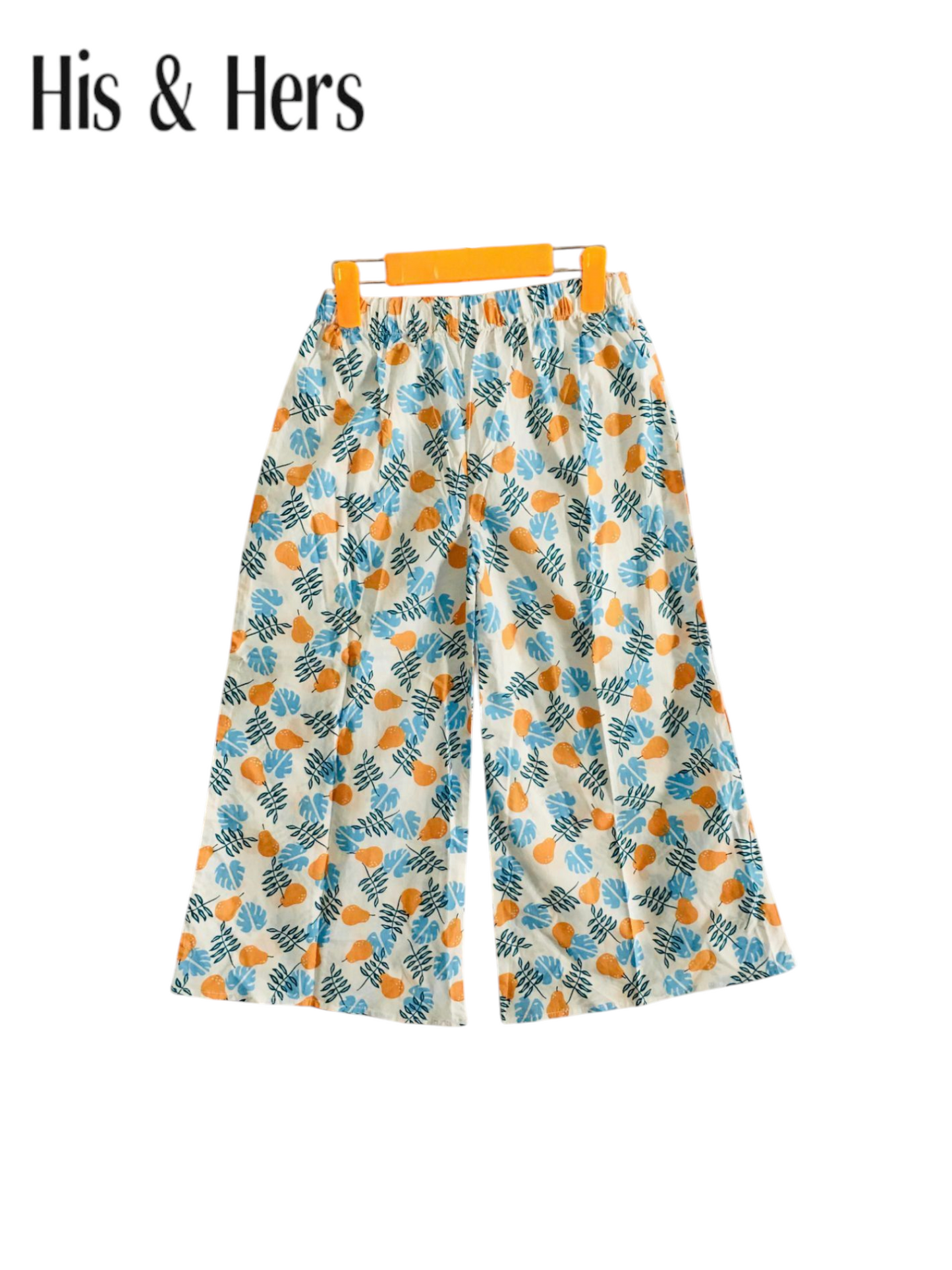 Golden Pears White Cotton Flapper Girls