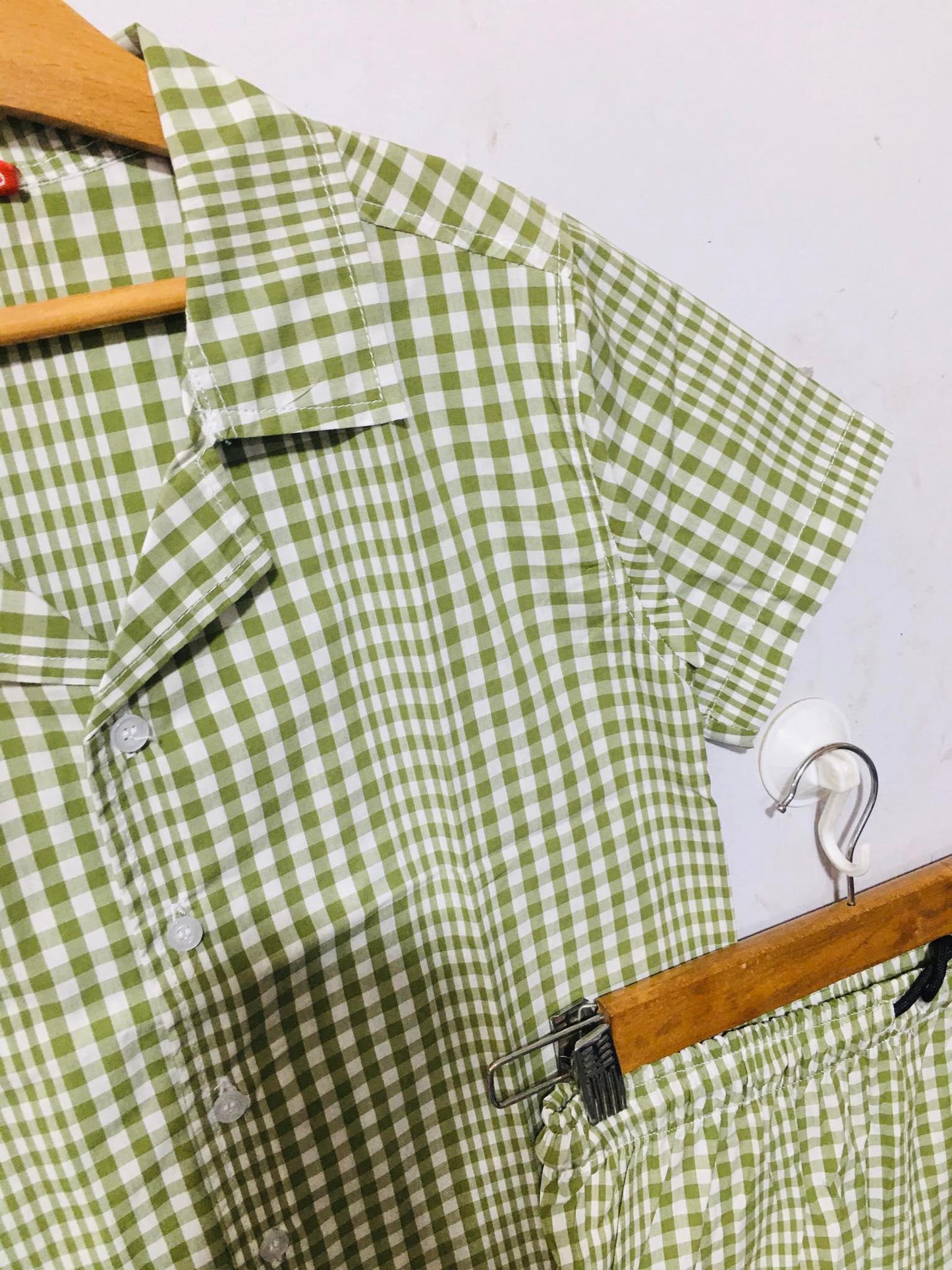 Green Checked Nicker Suit Boys 439