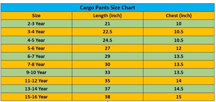 Mid Blue Kids Cargo Jeans β Elastic Waist 451