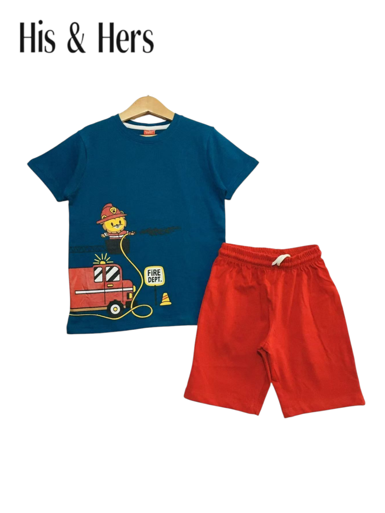 Fireman Blue Nicker Suit Boys 451