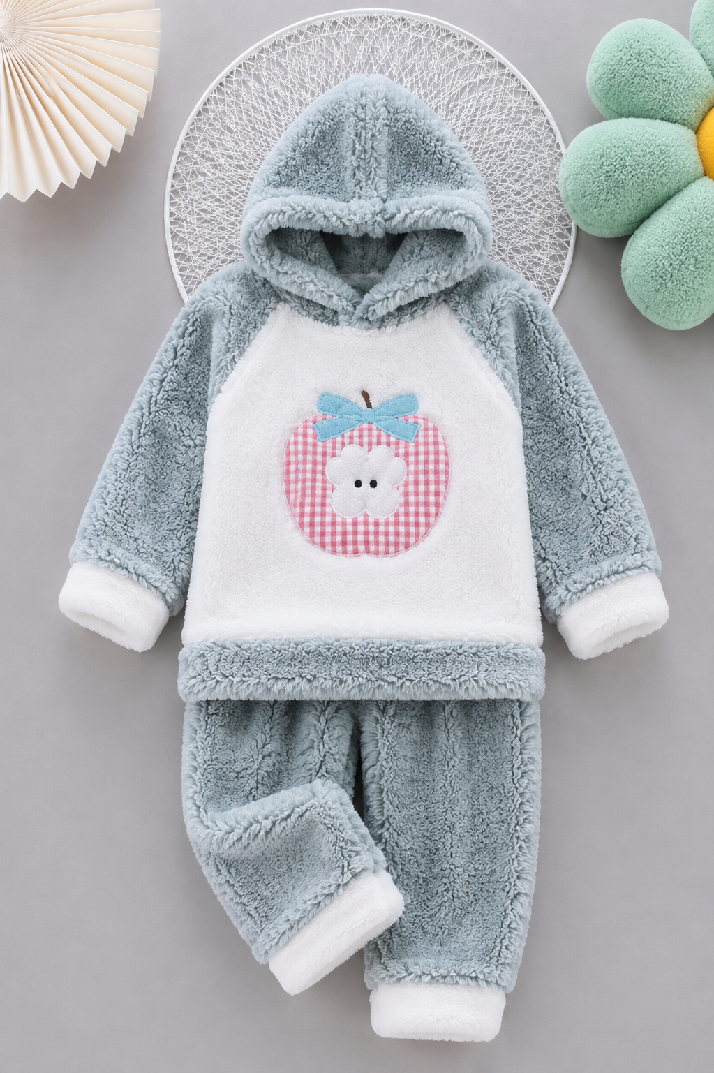 Parrot Apple Coral Fleece Winter Night Suit 138