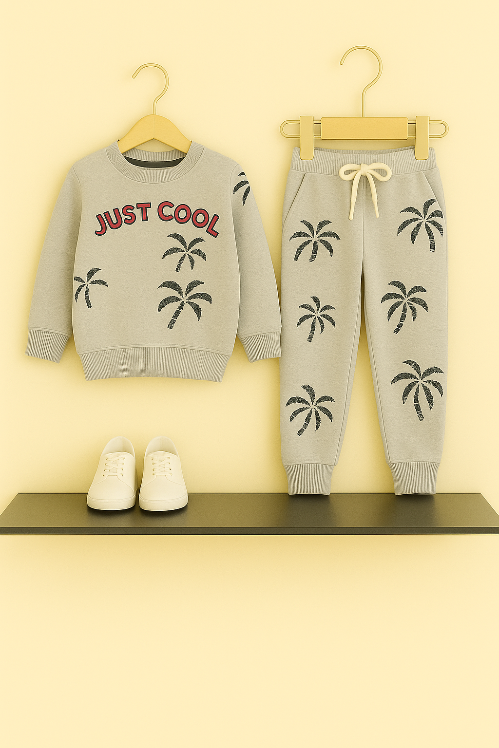 "JUST COOL" Grey Tracksuit Boys 235