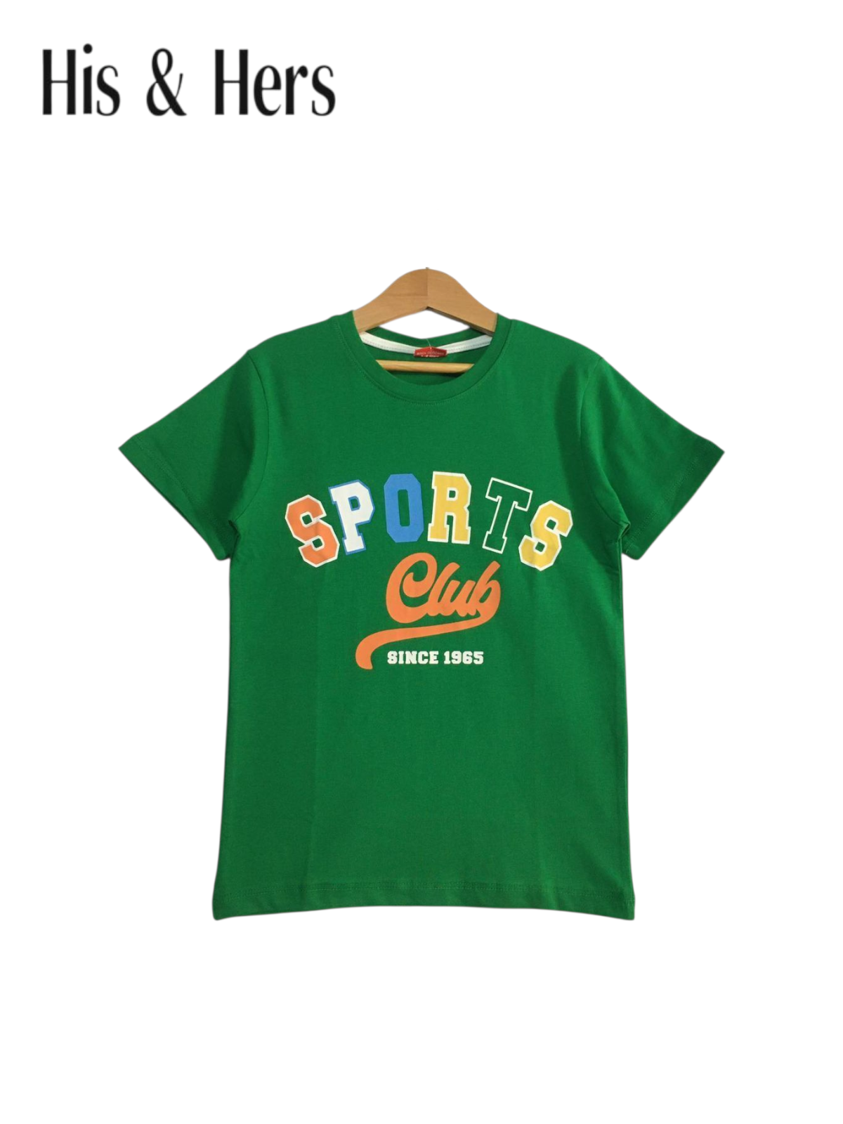 Sports Club Green T-Shirt Boys 440