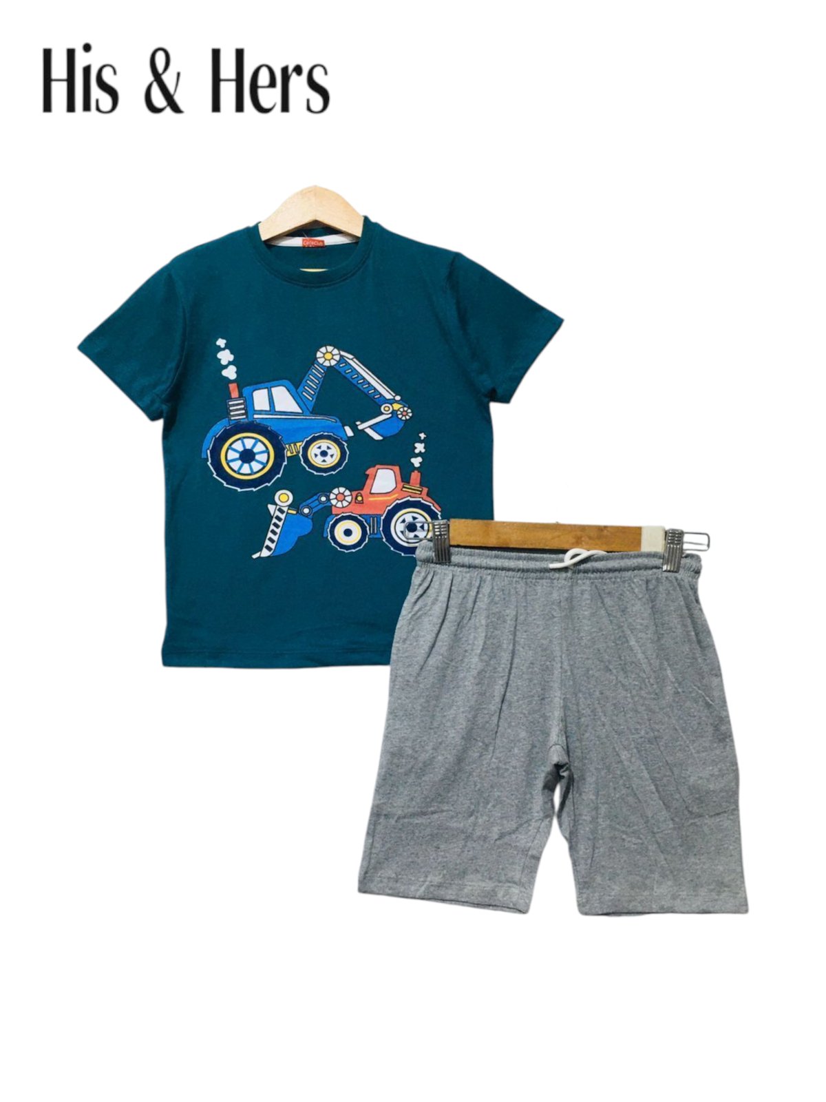 Digger C-Blue Nicker Suit Boys 113