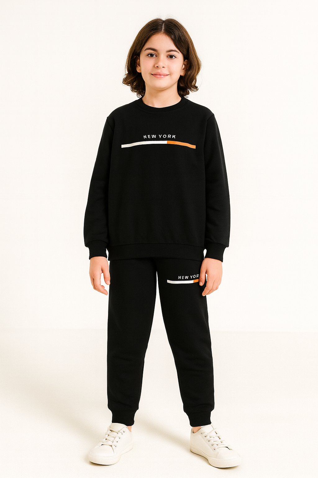 New York Black Tracksuit Boys 417