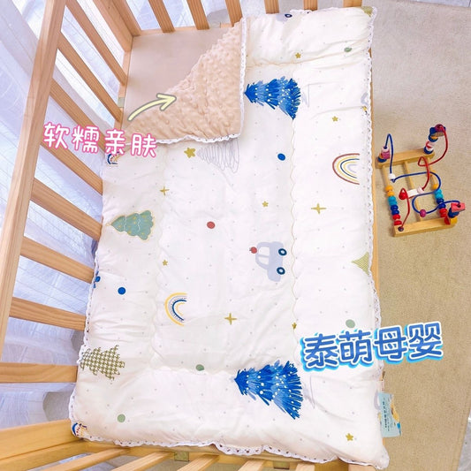 Tree &Rainbow Baby Sleeping Mat + Baby Pillow
