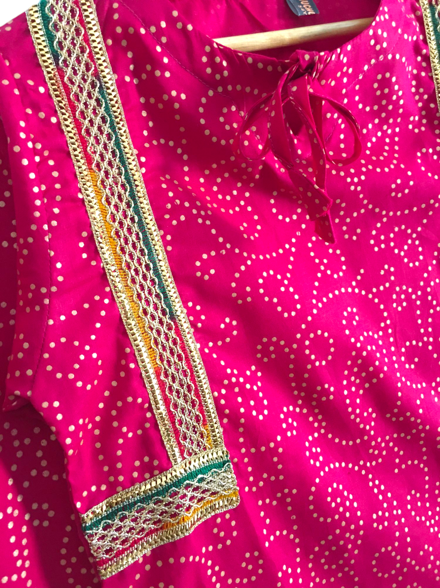 3PCS Net Dubatta Pink Girls Suit 243