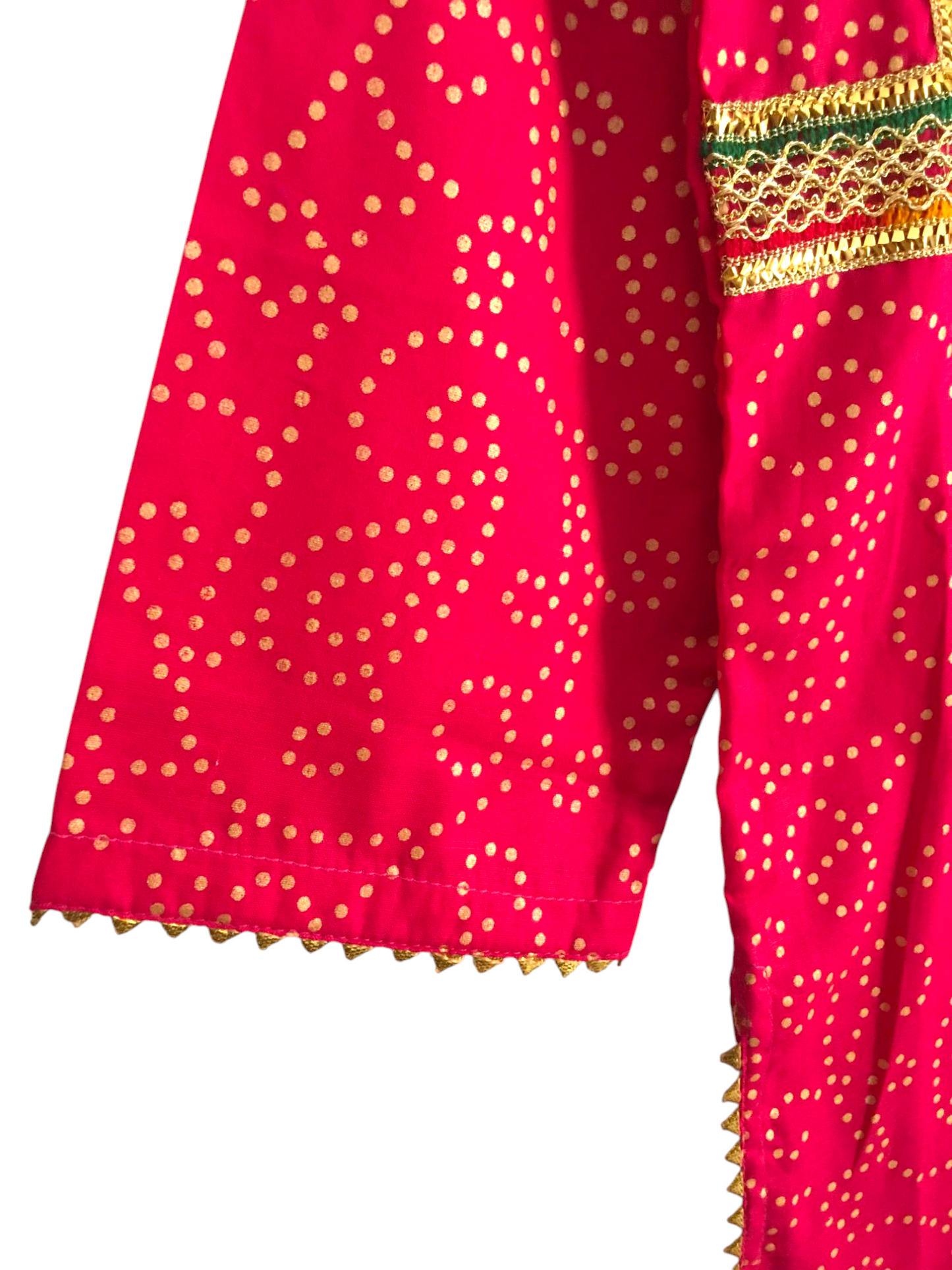 3PCS Net Dubatta Pink Girls Suit 243