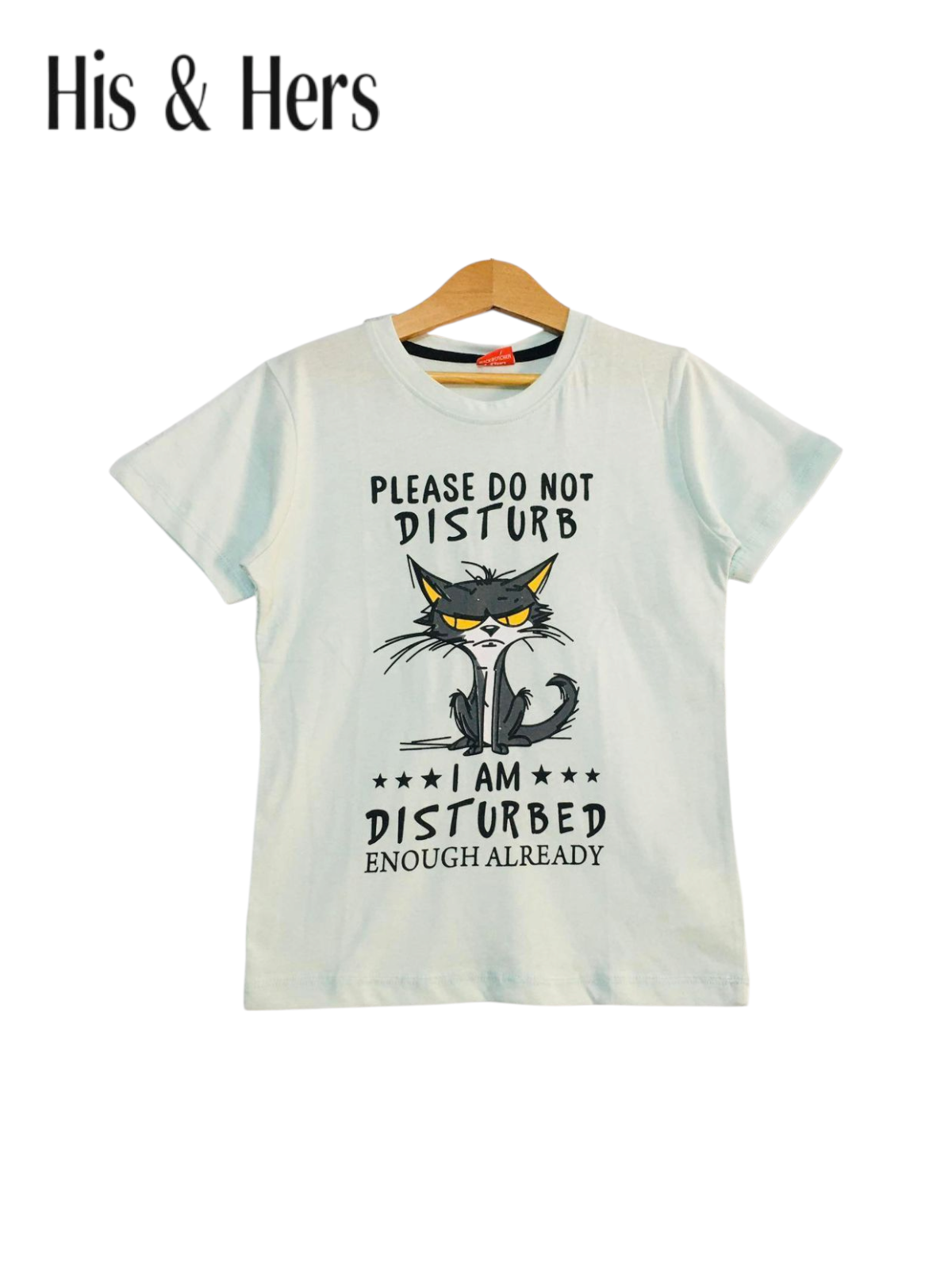 Do Not Disturb Light Blue T-Shirt Boys 440