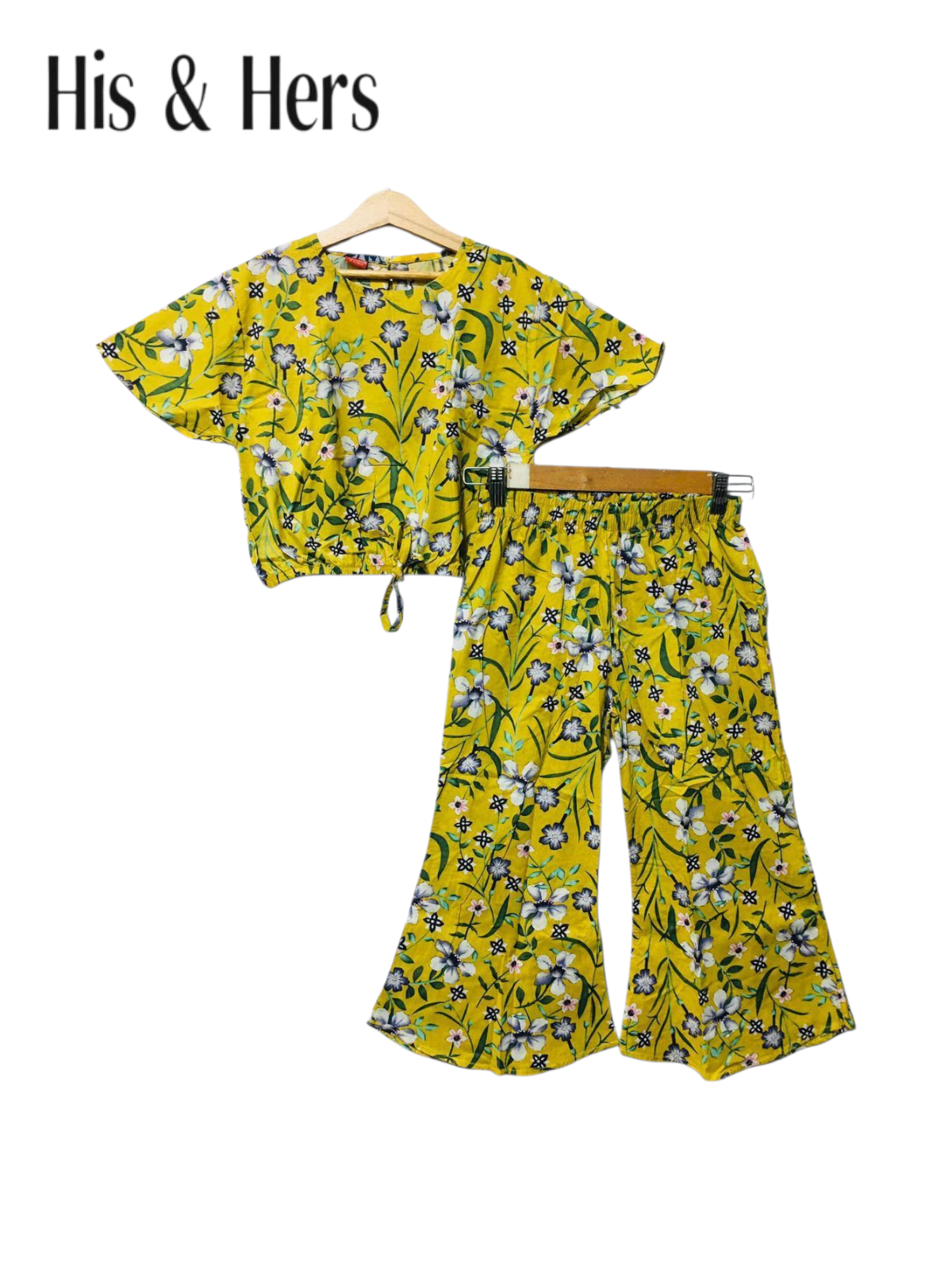 Yellow Floral Vibes Skate Fish Girls