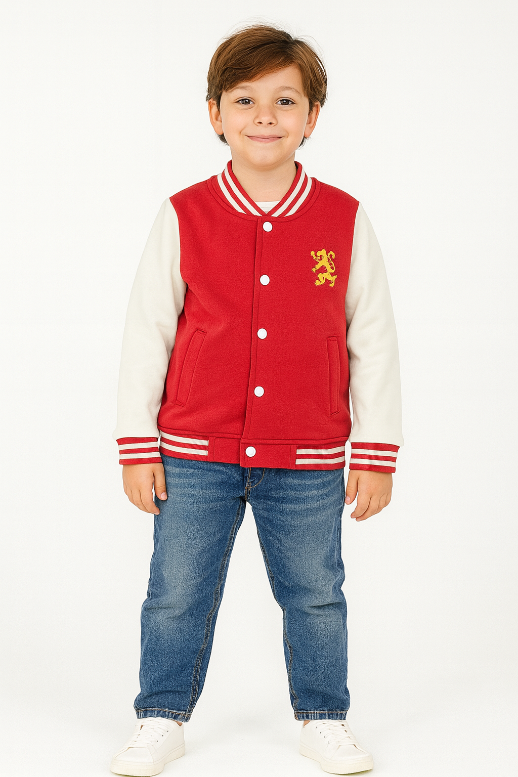 Ferrari Logo Red Jacket Boys 409