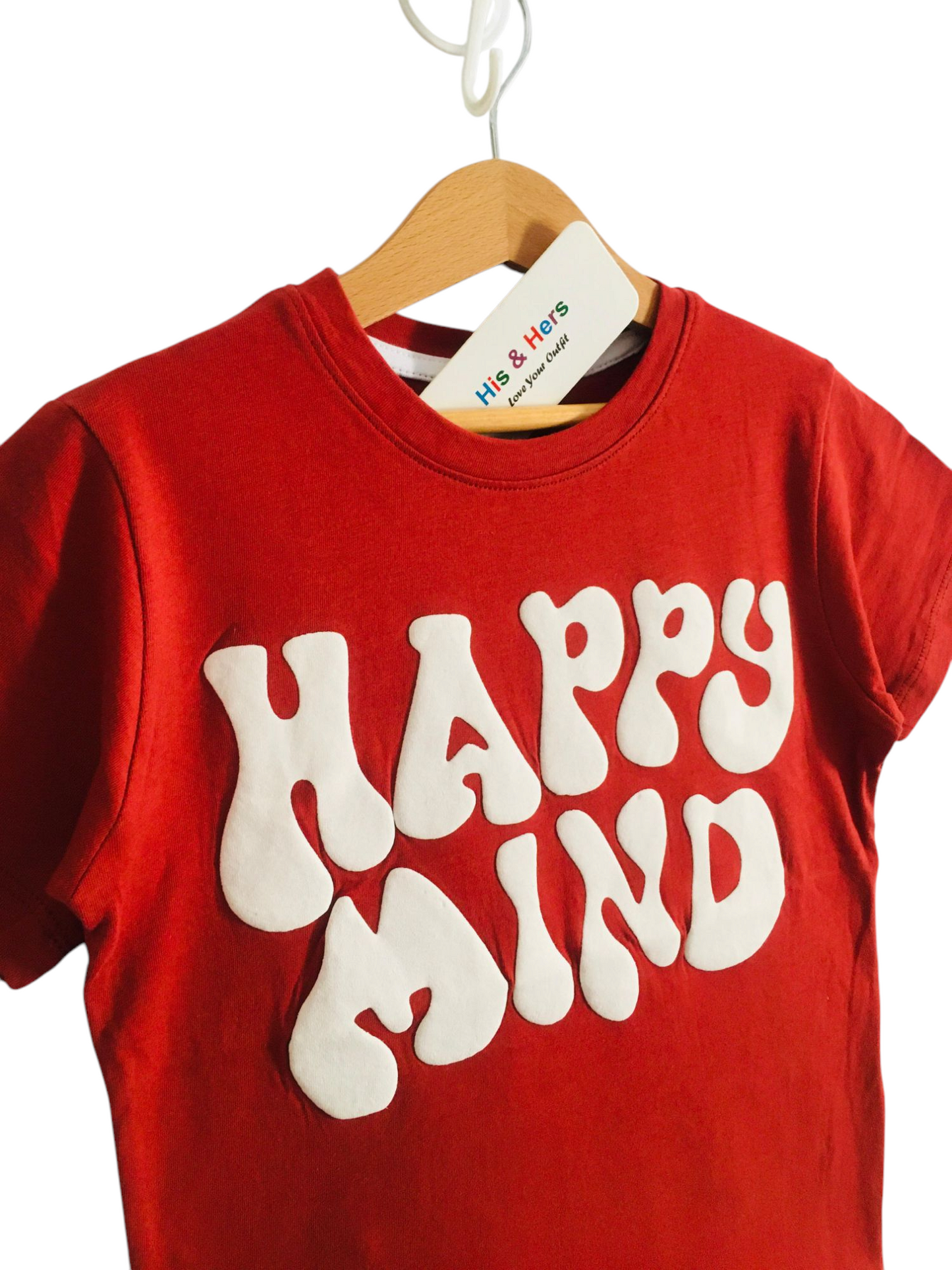 Happy Mind Red T-Shirt Boys 214