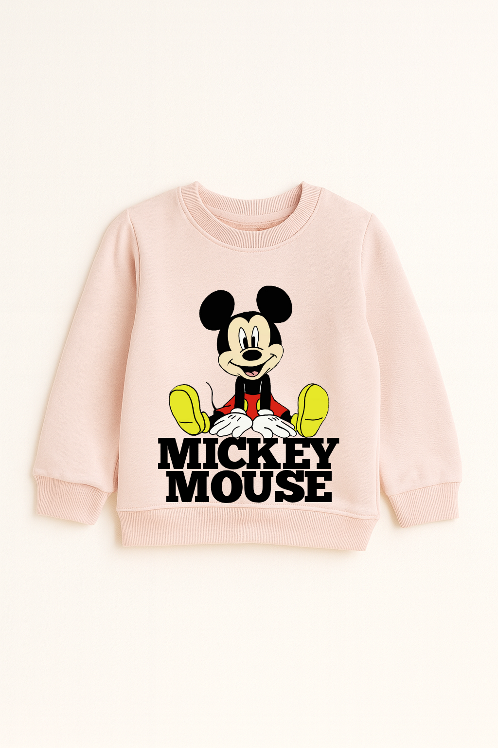 Mickey Mouse Light Pink Sweatshirt Girls 435