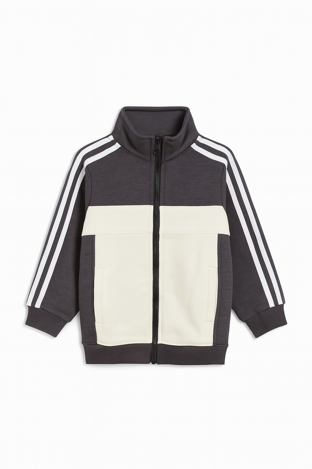Grey & White Jacket Boys