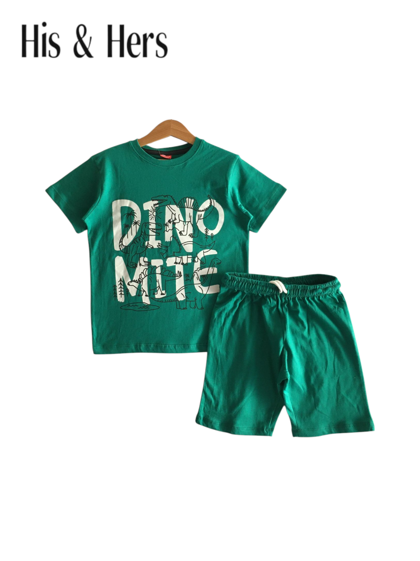 DINO MITE Green Nicker Suit Boys 217