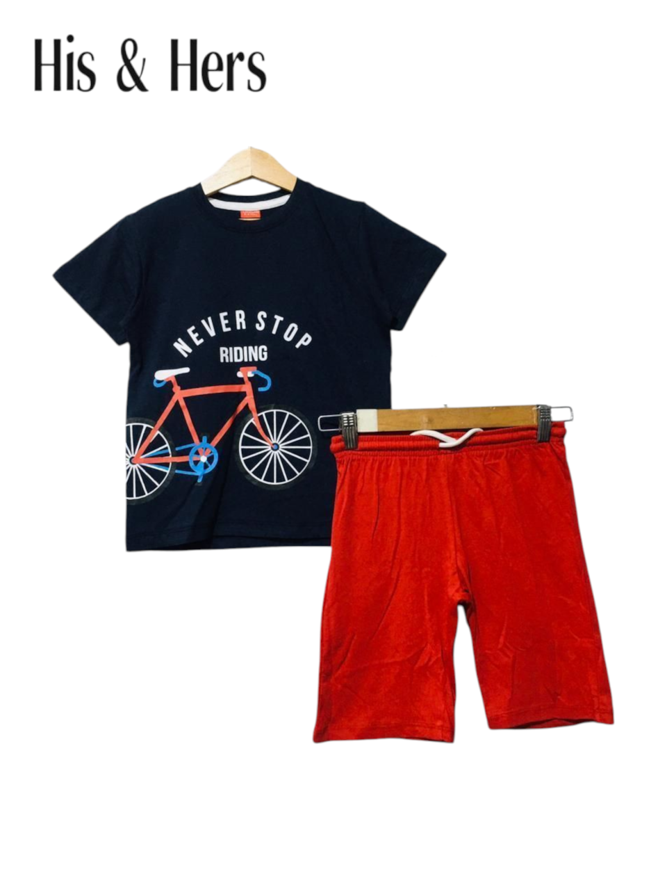Never Stop Riding Black Nicker Suit Boys 108
