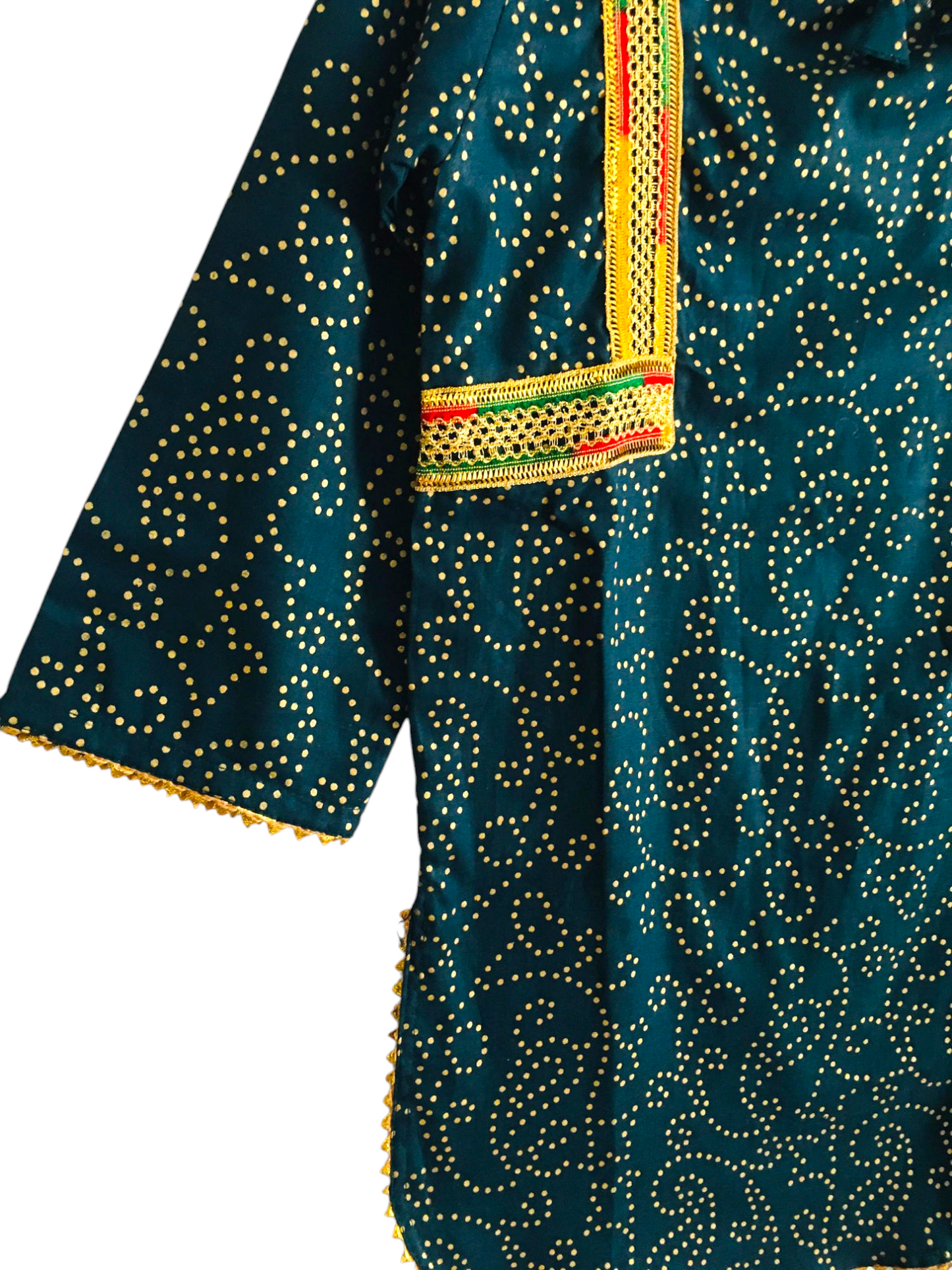 3 PCS Net Dubatta Navy Girls Suit 243