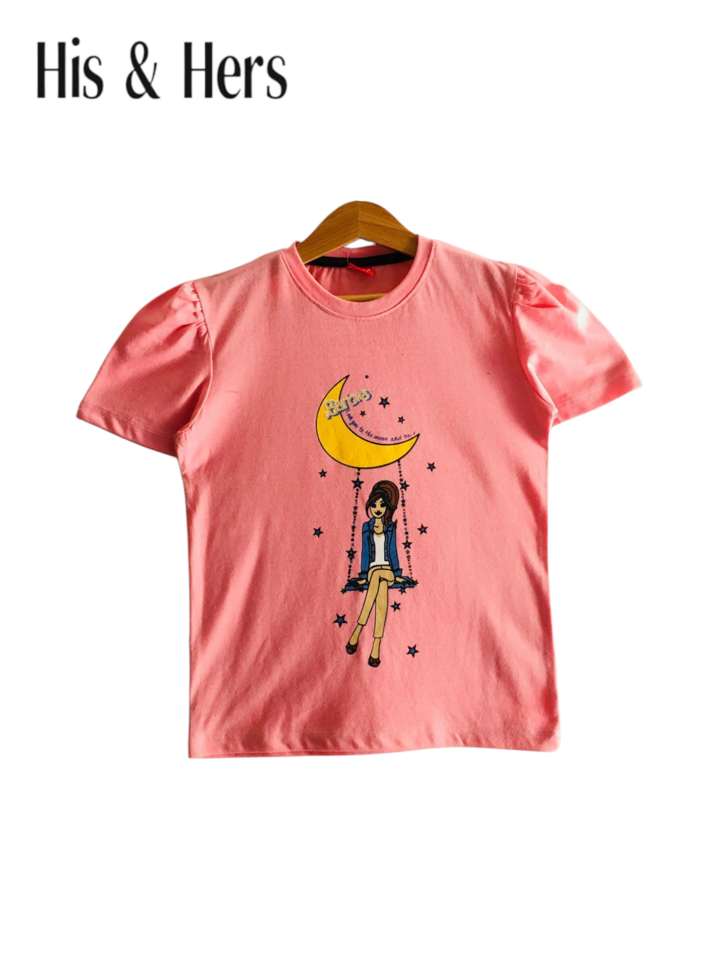 Barbie Girl Pink T-Shirt Girls 241