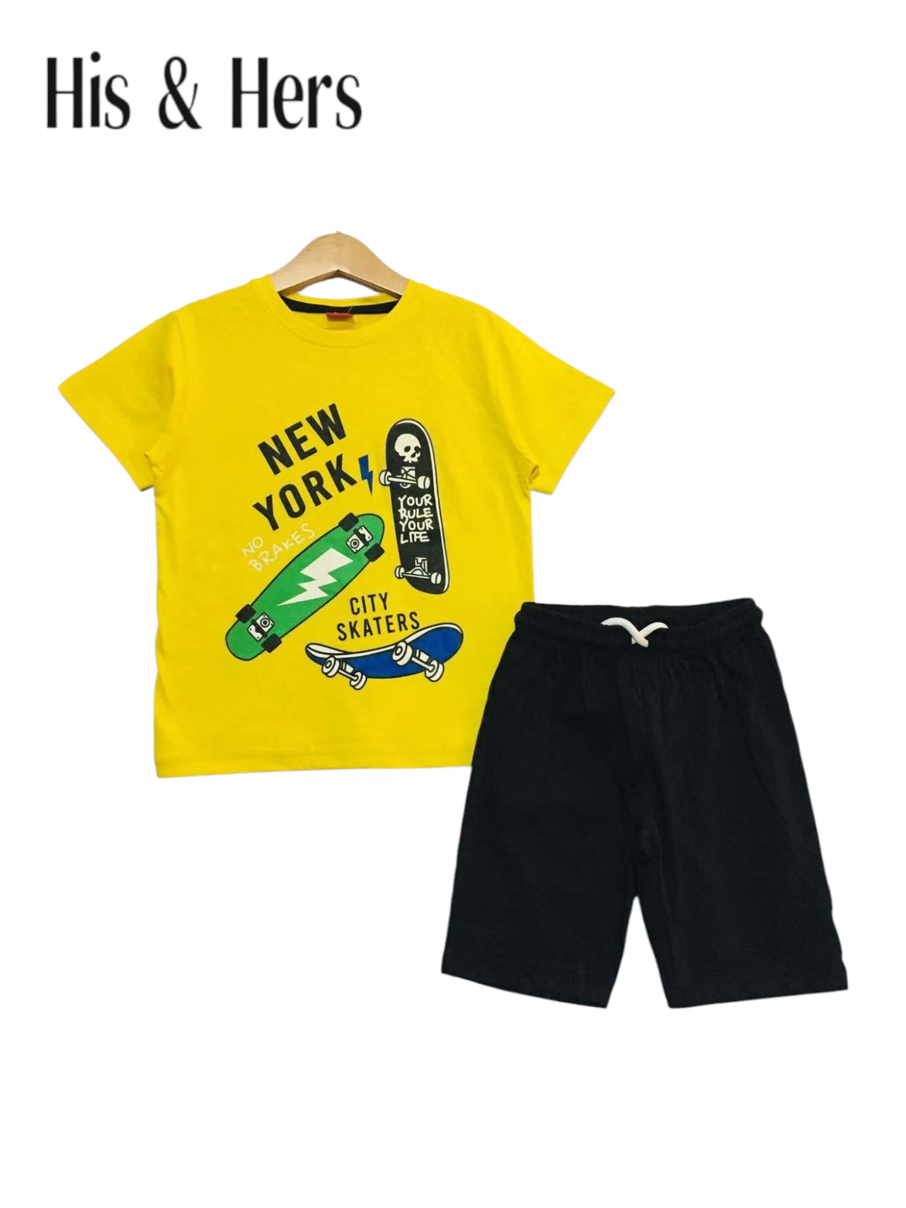 New York Yellow Nicker Suit Boys 450