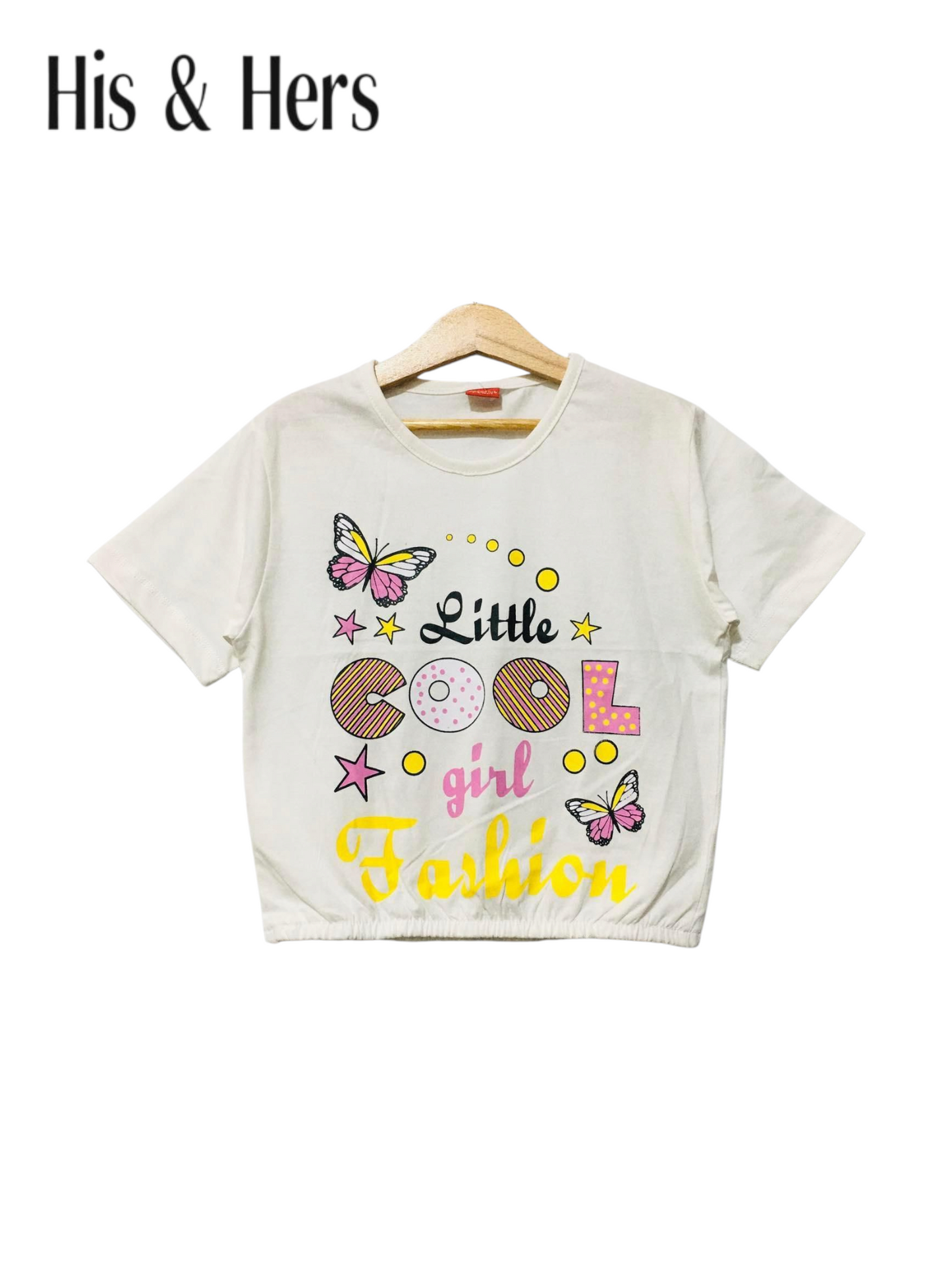Little Fashion White T-Shirt Girls 233