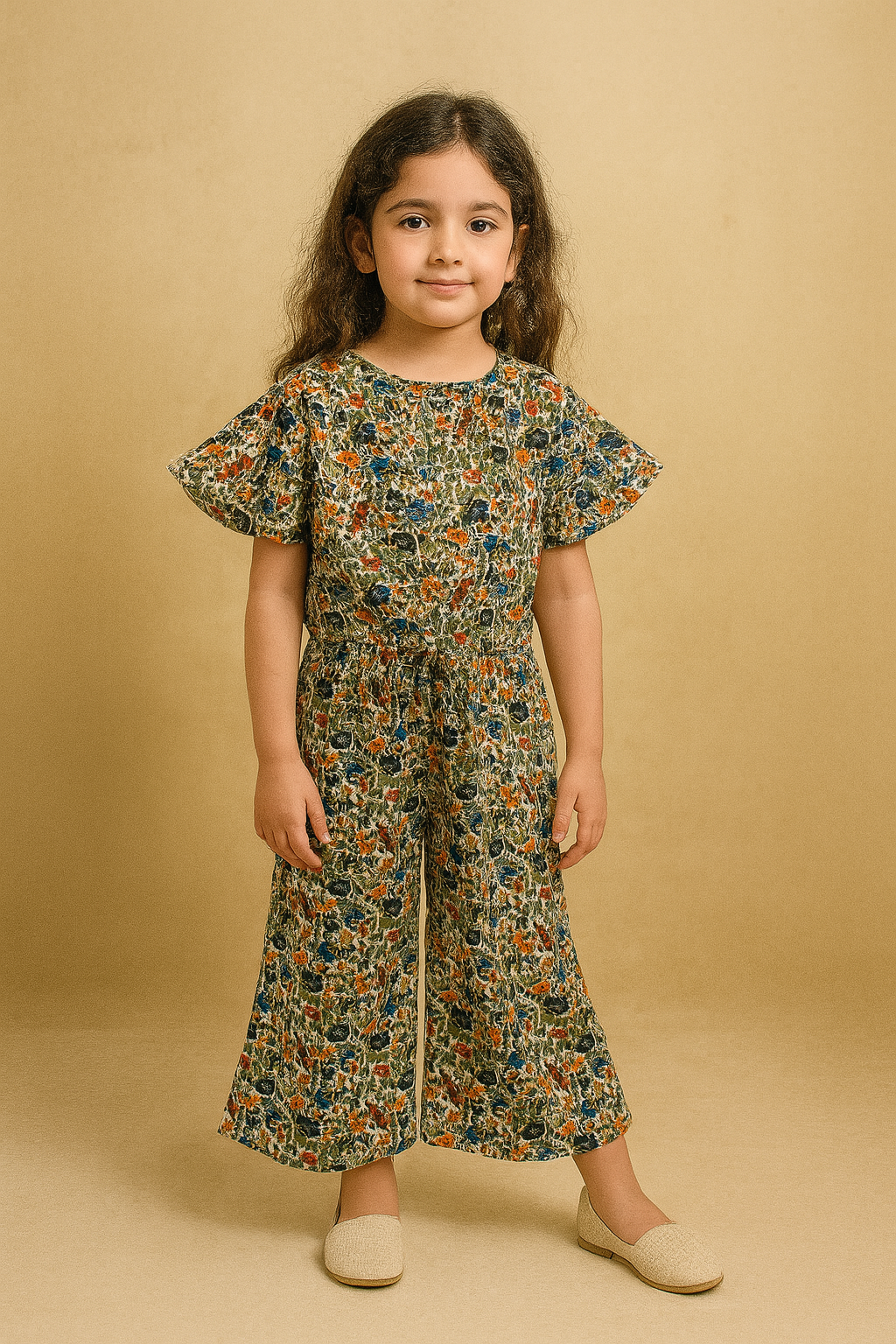 Veetzie Floral Print Skate Fish Girls