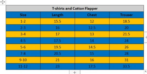 White Flower Red T-Shirt &Cotton Flapper 121