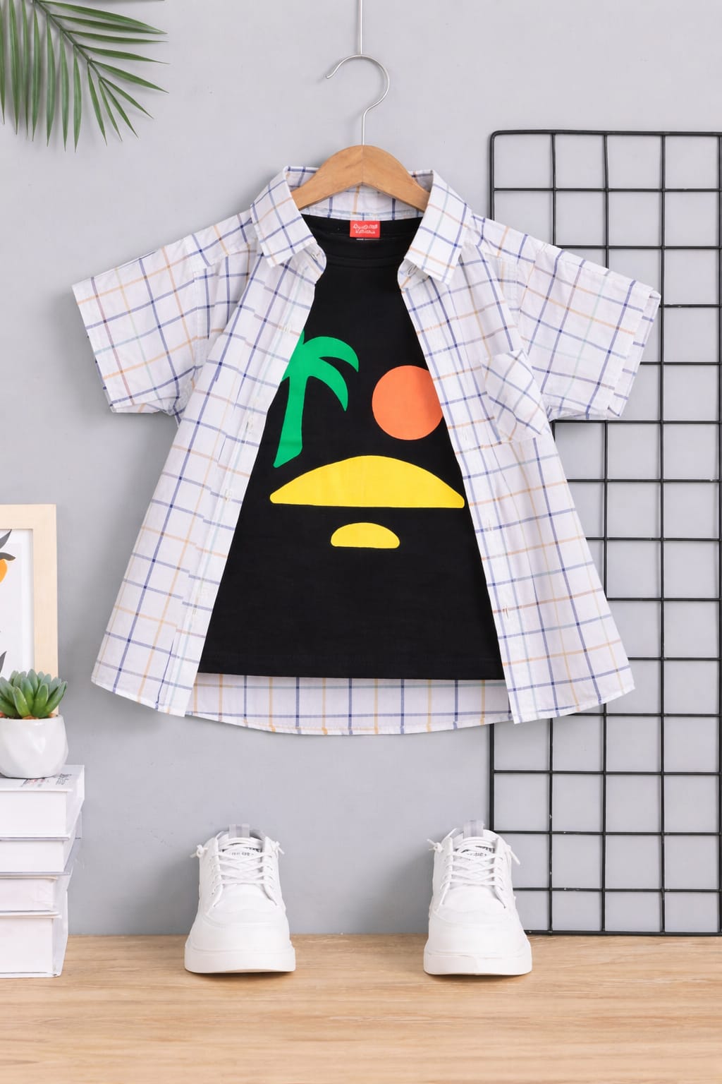 Summer Boys double casual shirts