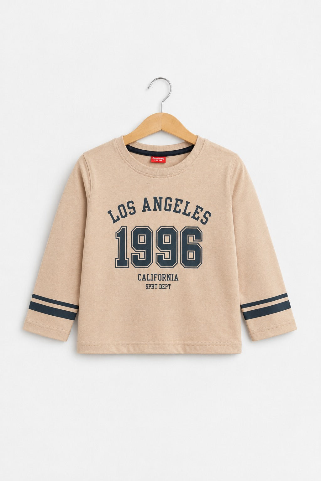Los Angeles 1996 Printed  Light Brown Shirt